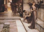 Alma-Tadema, Sir Lawrence An Apodyterium (mk23) Spain oil painting artist